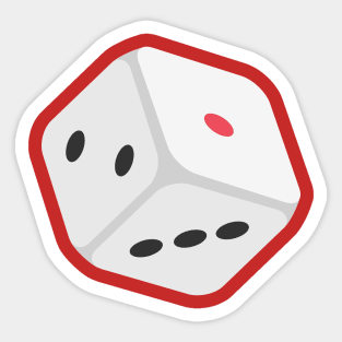 Roll the Dice Sticker